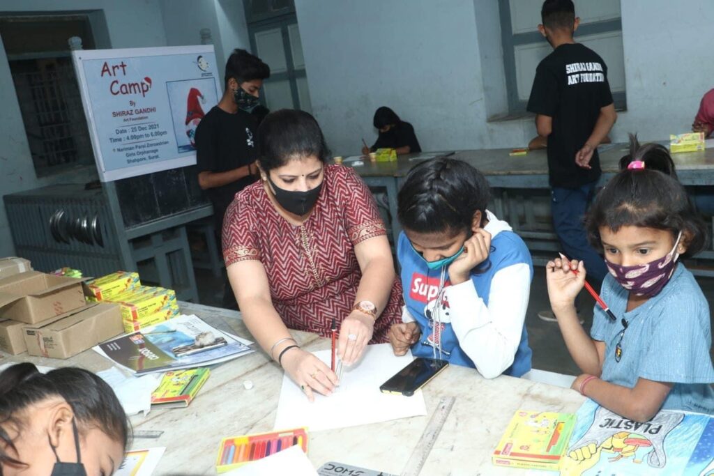 Shiraz Gandhi Art camp