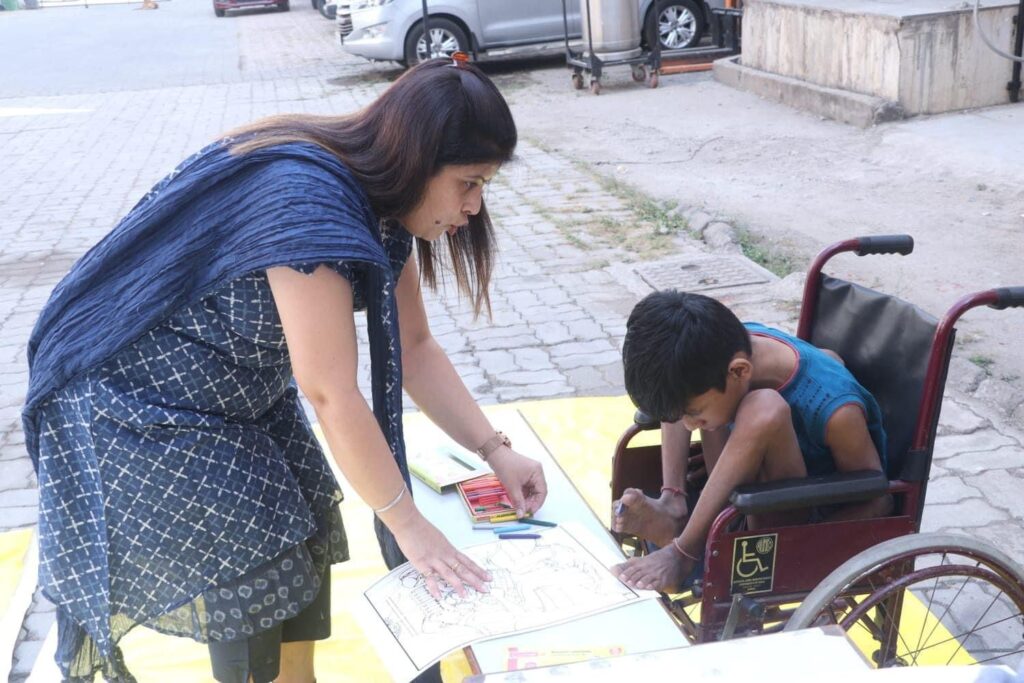 Shiraz Gandhi Art camp