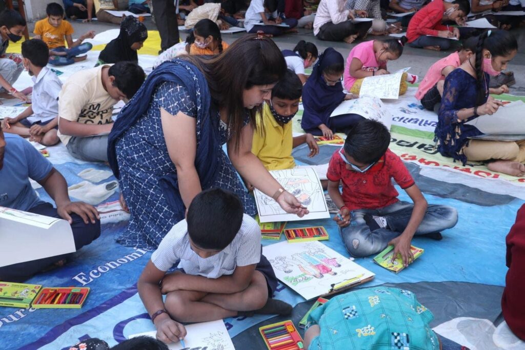 Shiraz Gandhi Art camp